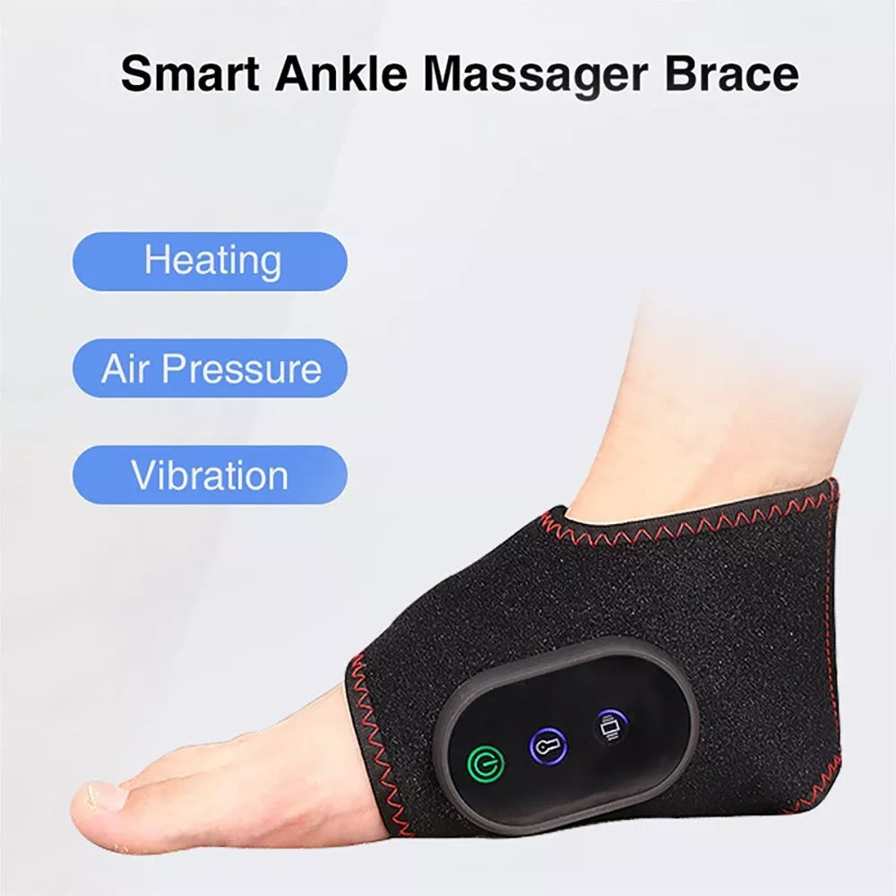 Massaggiatore per gambe riscaldato senza fili con fascia a compressione per ufficio