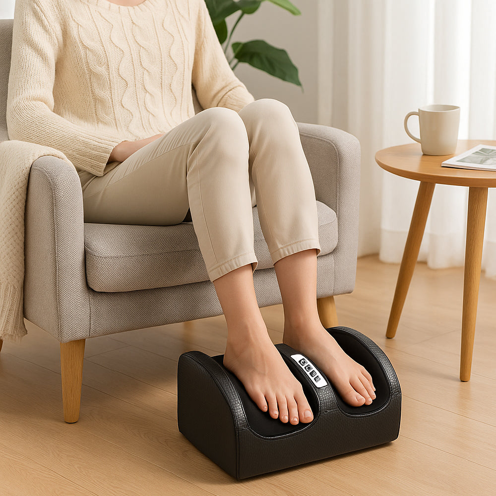 Massaggiatore Plantare Shiatsu Riscaldato – Per Alleviare Dolori ai Piedi e Stanchezza