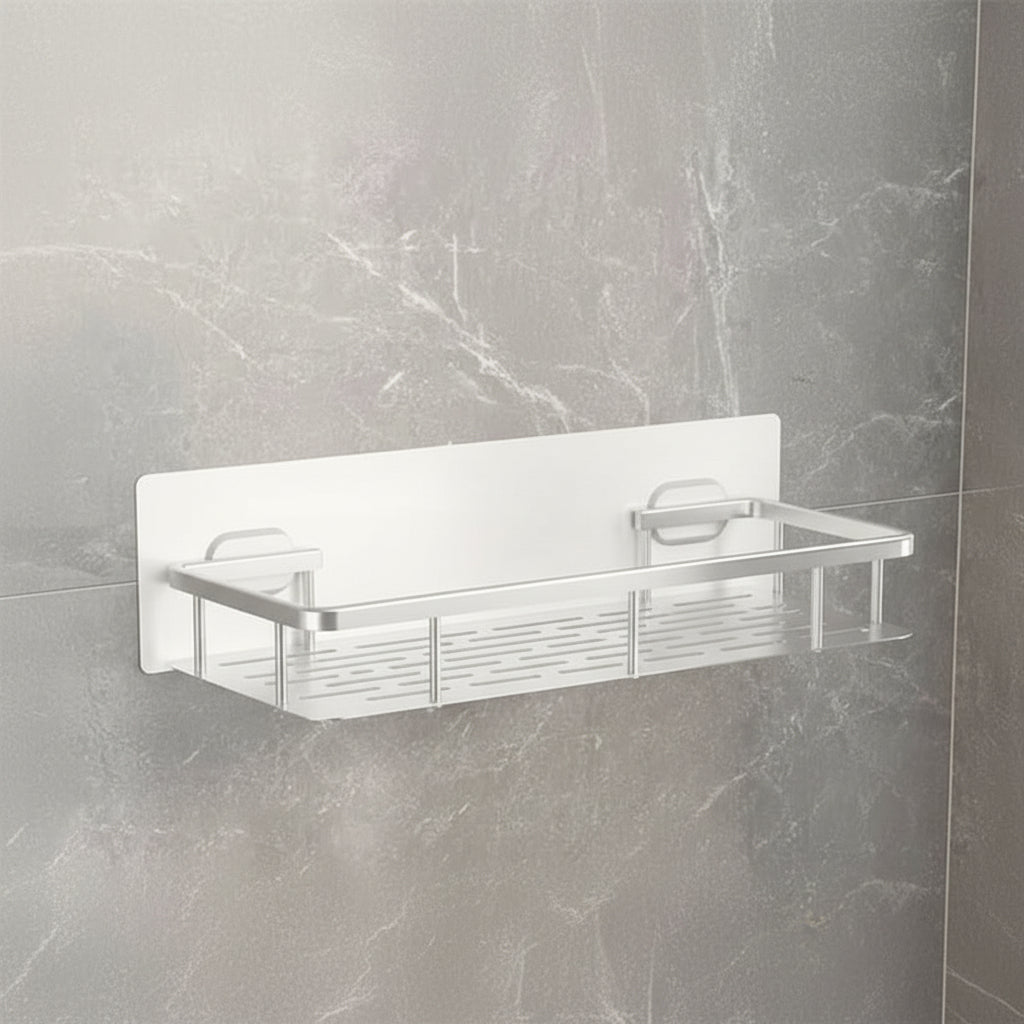 Mensola Adesiva da Bagno – Senza Foratura ed Elegante per Ogni Bagno