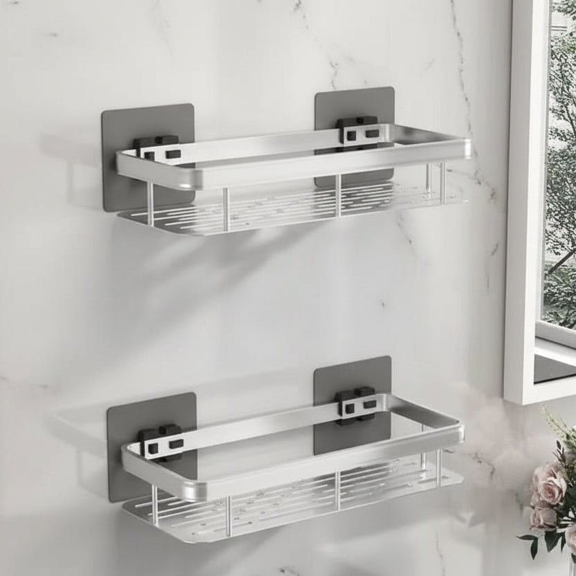 Mensola Adesiva da Bagno – Senza Foratura ed Elegante per Ogni Bagno