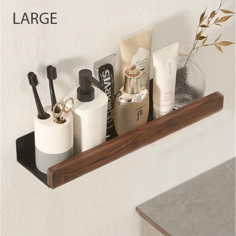 Mensole da bagno per un'organizzazione moderna dal design caldo e minimalista