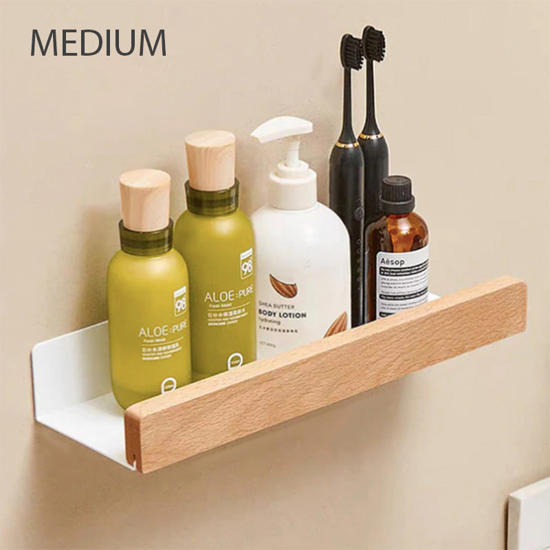 Mensole da bagno per un'organizzazione moderna dal design caldo e minimalista
