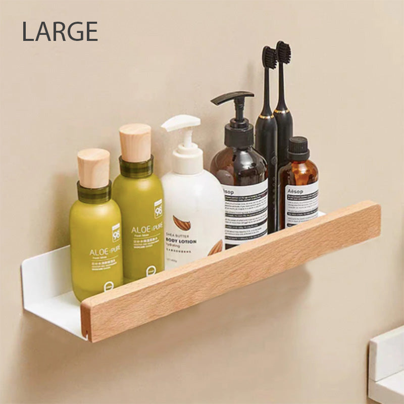 Mensole da bagno per un'organizzazione moderna dal design caldo e minimalista