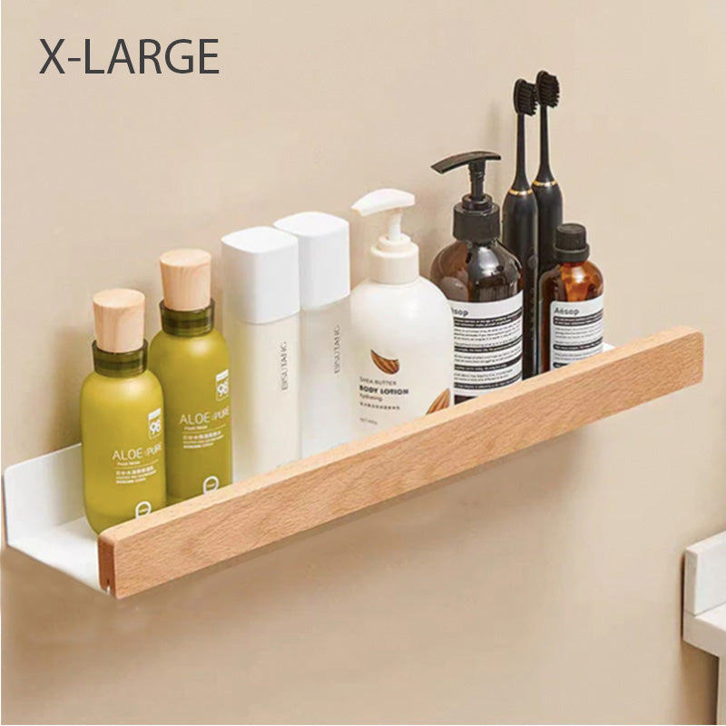 Mensole da bagno per un'organizzazione moderna dal design caldo e minimalista