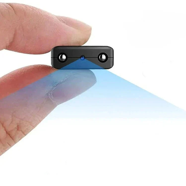 Micro Telecamera WiFi HD Compatta con Audio e Visione Notturna