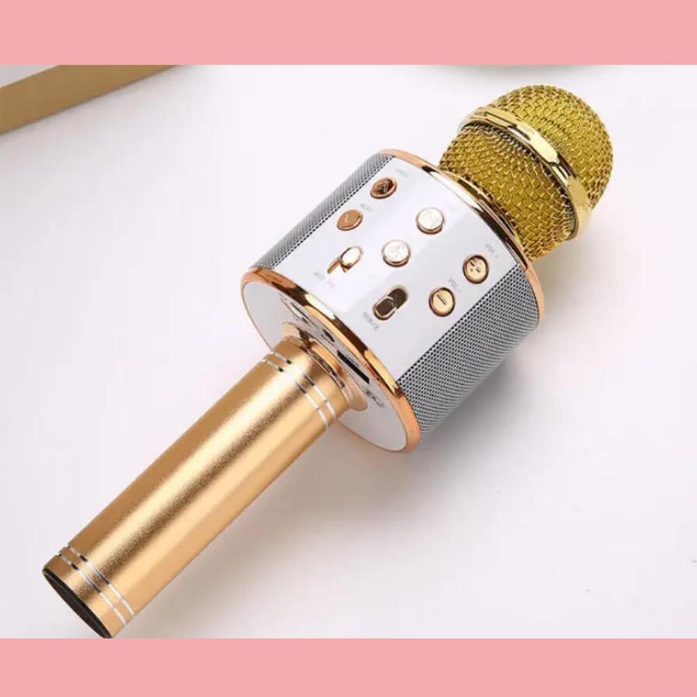 Microfono per Karaoke con Bluetooth e Altoparlante