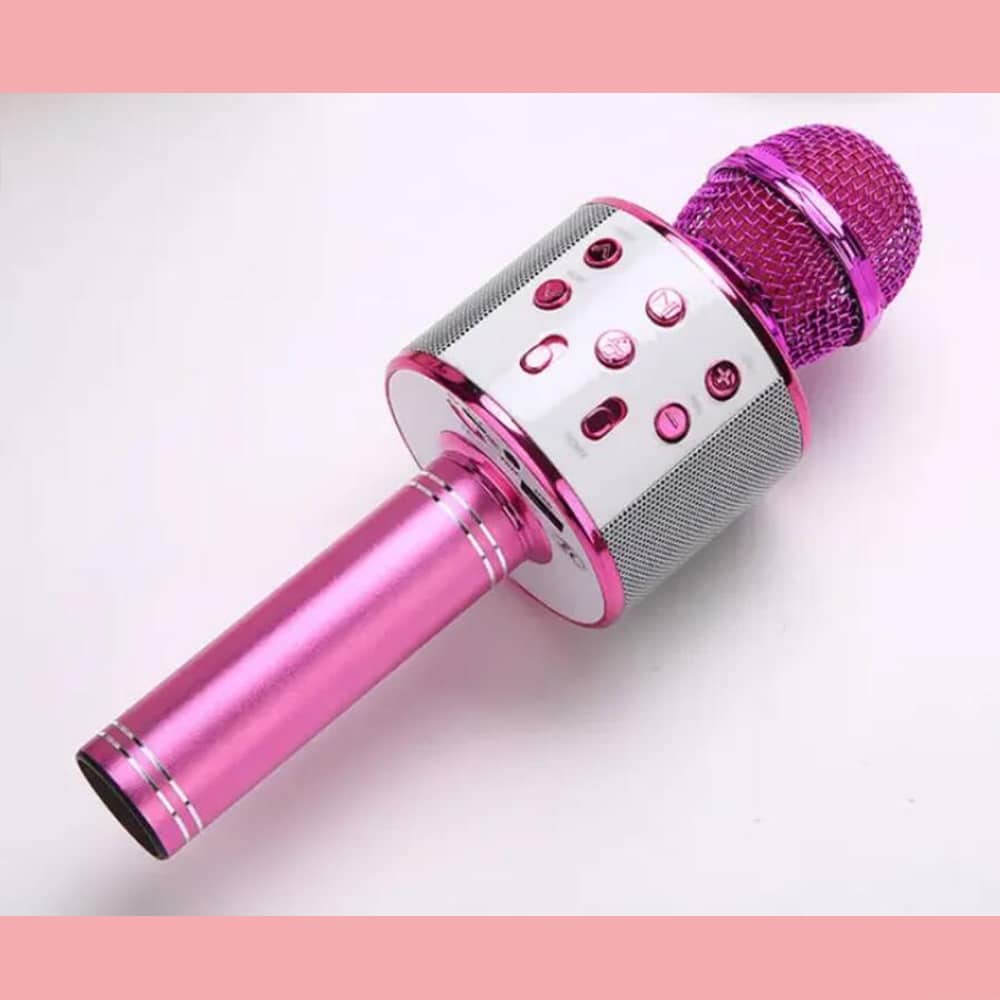 Microfono per Karaoke con Bluetooth e Altoparlante