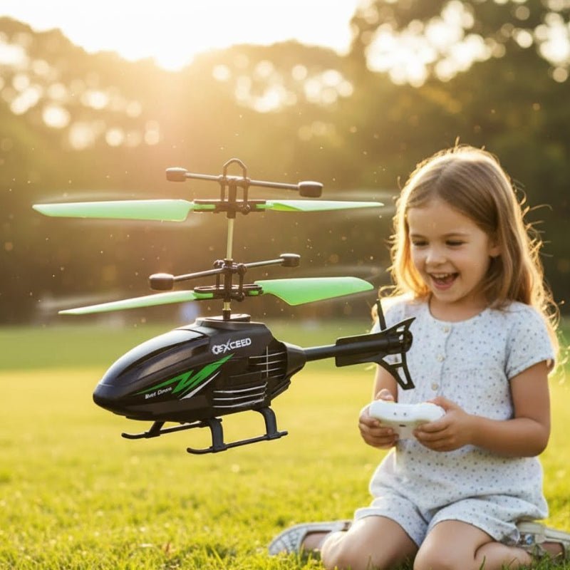 Mini Elicottero Compatto per Bambini con Controllo Facile e Stabilizzazione – Regalo Ideale per Giovani Piloti