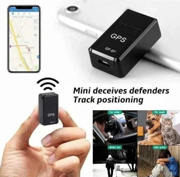 Mini localizzatore GPS | Localizzazione magnetica globale | Nero