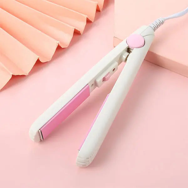 Mini piastra per capelli multifunzione 2 in 1 in ceramica