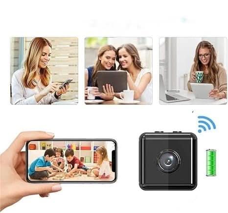 Mini telecamera di sicurezza con rilevamento di movimento e controllo tramite app