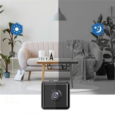 Mini telecamera di sicurezza con rilevamento di movimento e controllo tramite app
