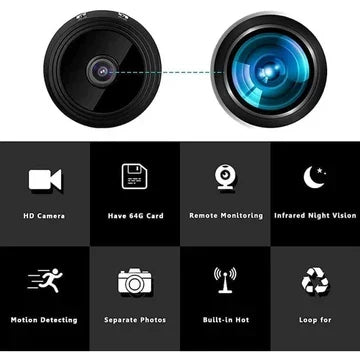 Mini telecamera magnetica wireless con trasmissione audio e video in tempo reale