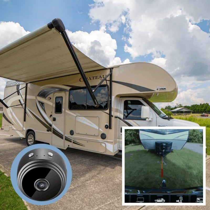Mini telecamera WiFi magnetica 1080P - Telecamera di retromarcia per camper e Autocaravan