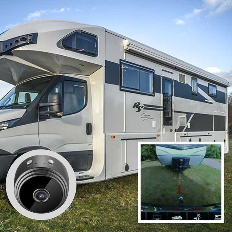 Mini telecamera WiFi magnetica 1080P - Telecamera di retromarcia per camper e Autocaravan