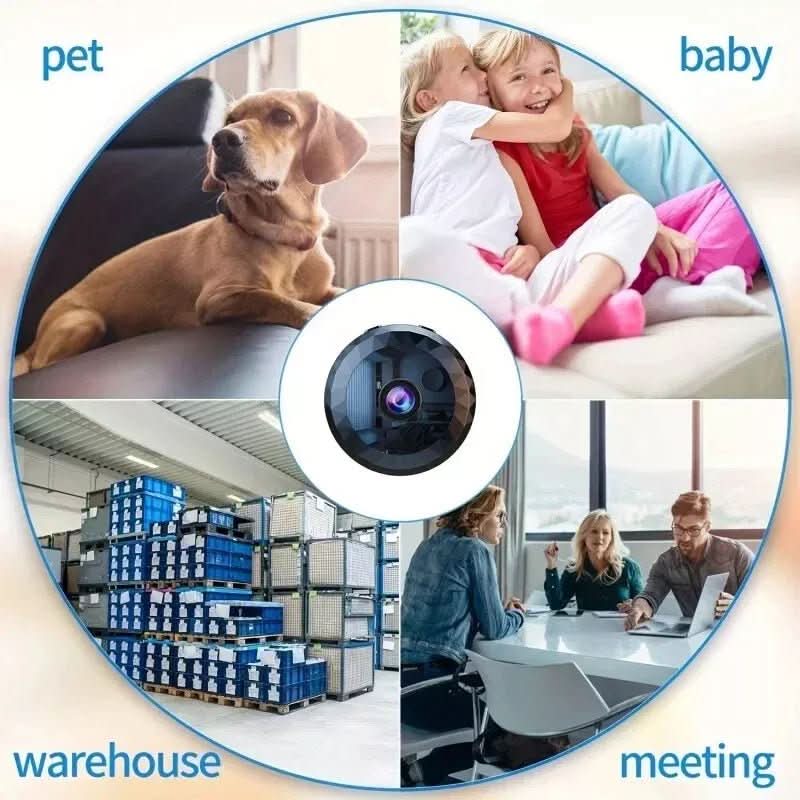 Mini telecamera WiFi per sorveglianza discreta con risoluzione HD 1080P