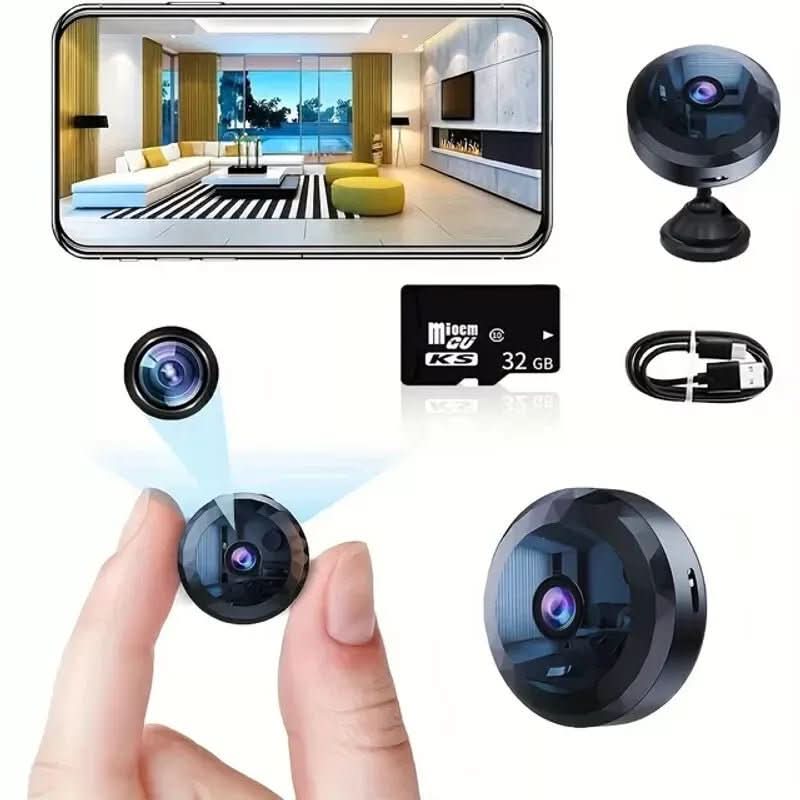Mini telecamera WiFi per sorveglianza discreta con risoluzione HD 1080P