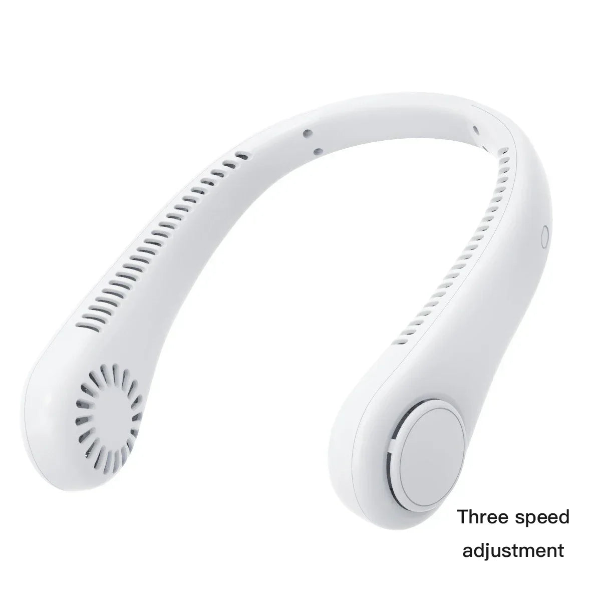 Mini Ventilatore Portatile da Collo Senza Pale con Display Digitale - Rinfresca Collo Ricaricabile USB per un'Esperienza di Freschezza a Mani Libere