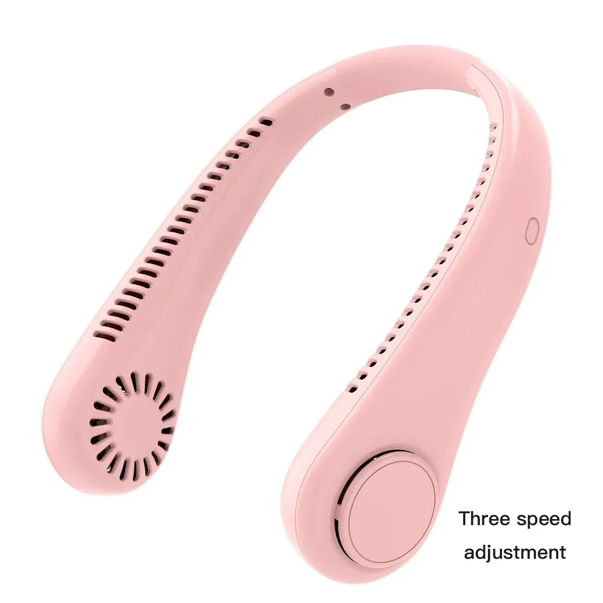 Mini Ventilatore Portatile da Collo Senza Pale con Display Digitale - Rinfresca Collo Ricaricabile USB per un'Esperienza di Freschezza a Mani Libere
