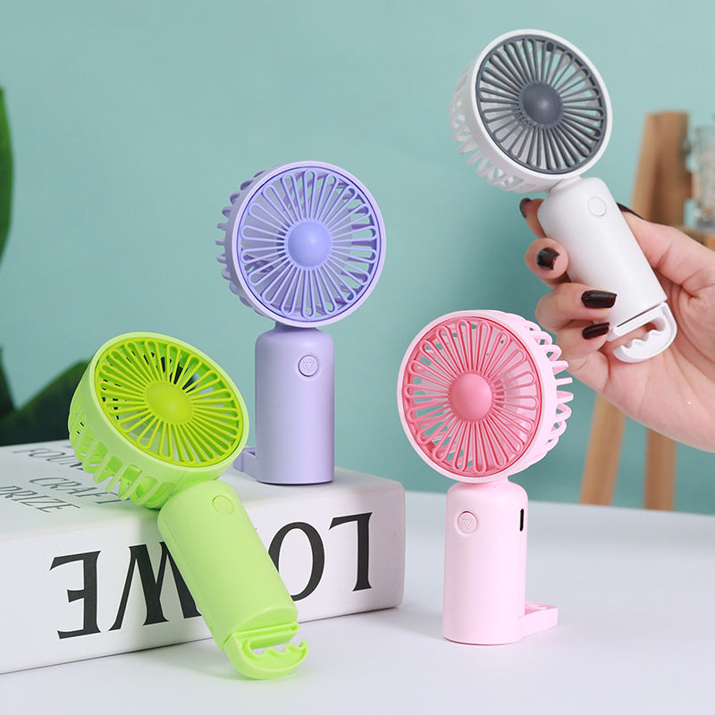 Mini ventilatore portatile da mano da donna