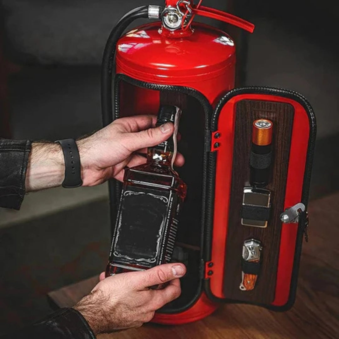 Minibar - Mobiletto bar unico a forma di estintore