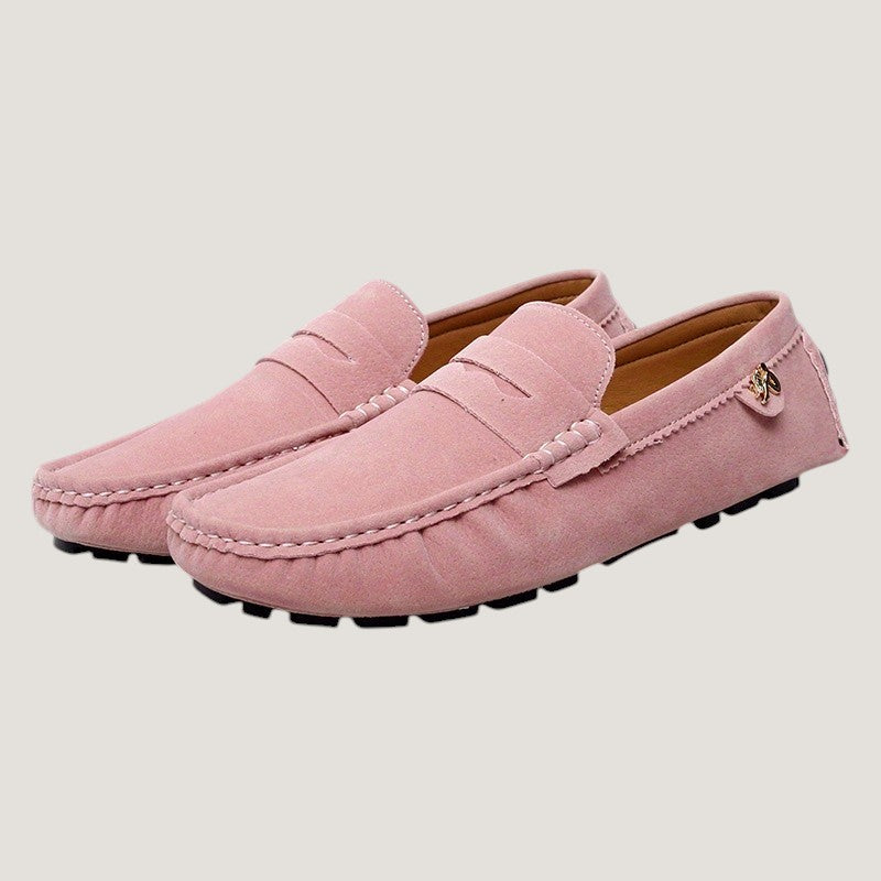 Mocassini Casual da Uomo con Suola in Gomma