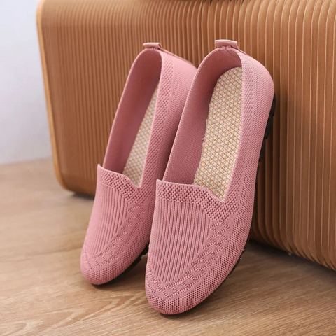 Mocassini Slip-On da Donna in Maglia