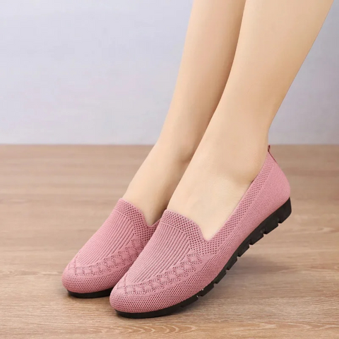 Mocassini Slip-On da Donna in Maglia