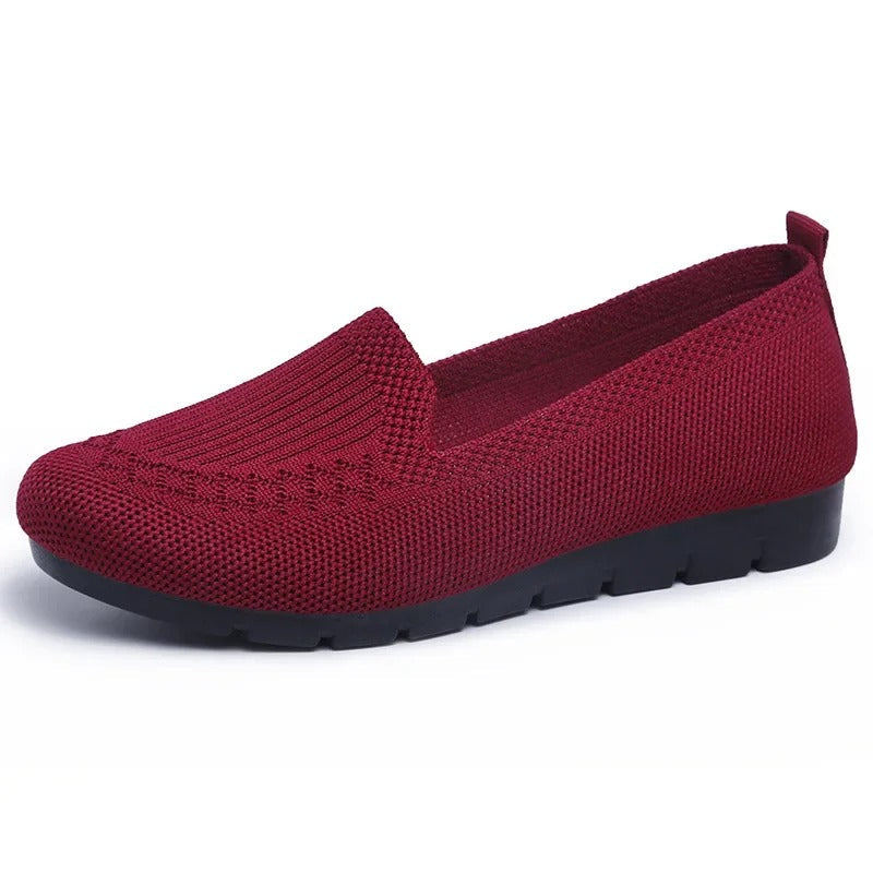Mocassini slip-on traspiranti da donna