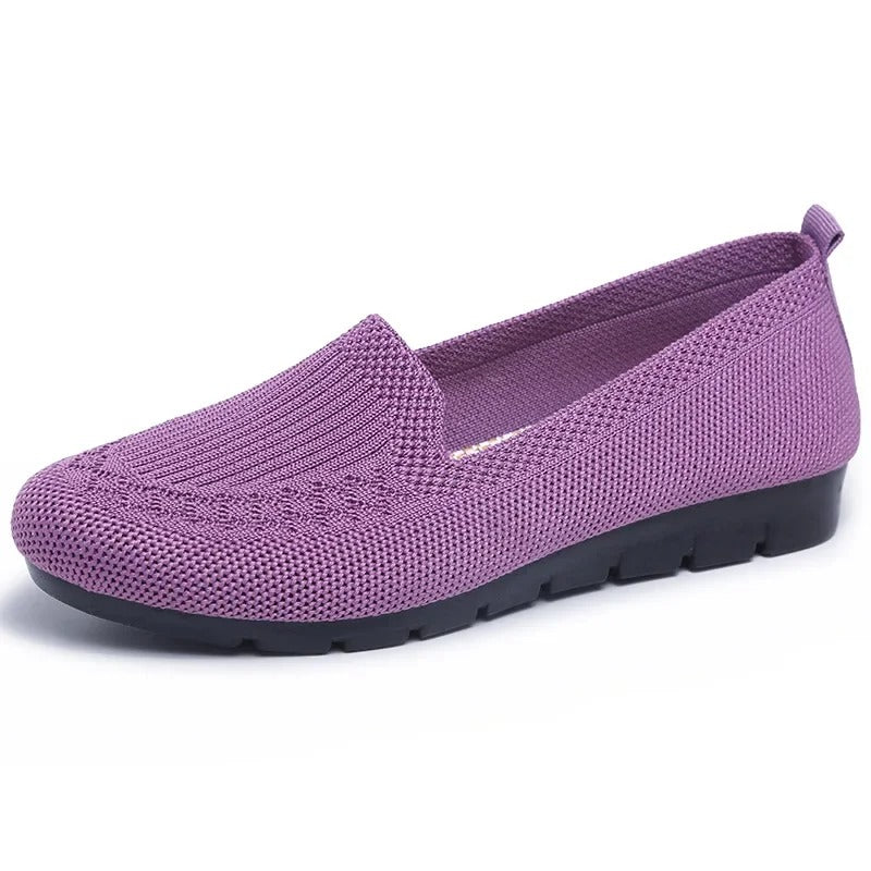 Mocassini slip-on traspiranti da donna