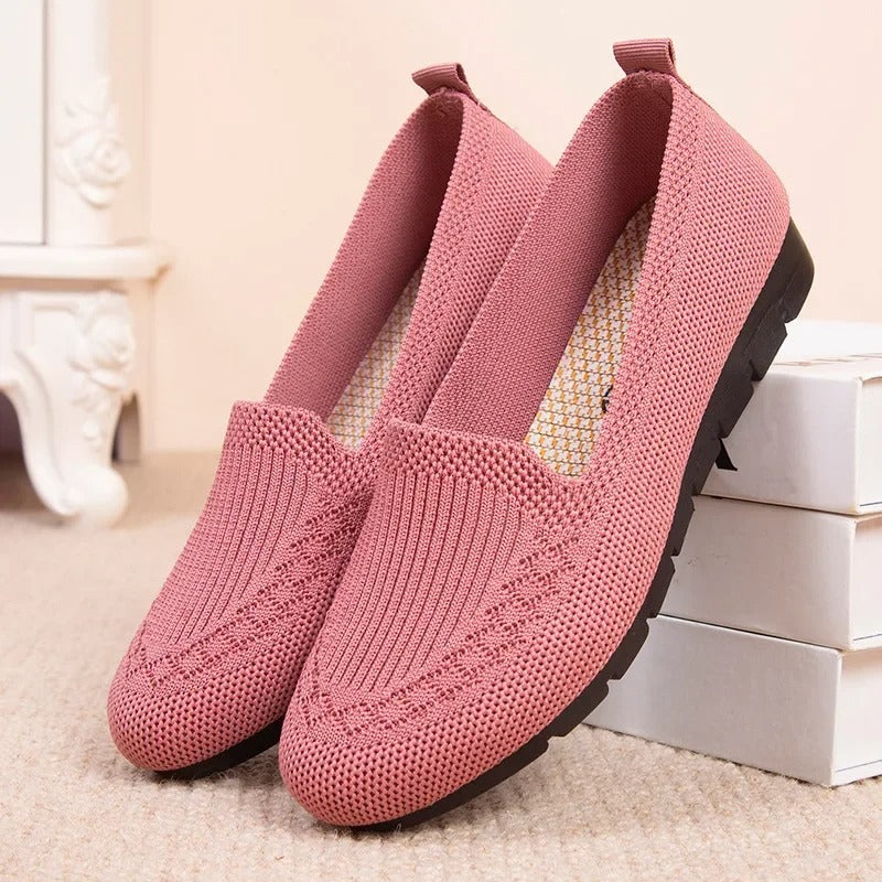 Mocassini slip-on traspiranti da donna
