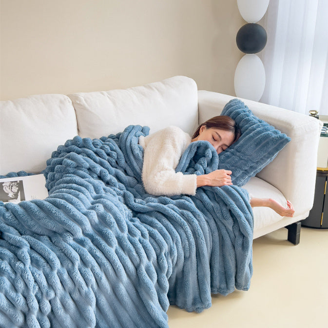 Morbida Coperta Calda - La Compagna Perfetta per le Sere d'Inverno