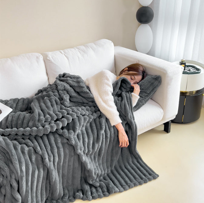 Morbida Coperta Calda - La Compagna Perfetta per le Sere d'Inverno