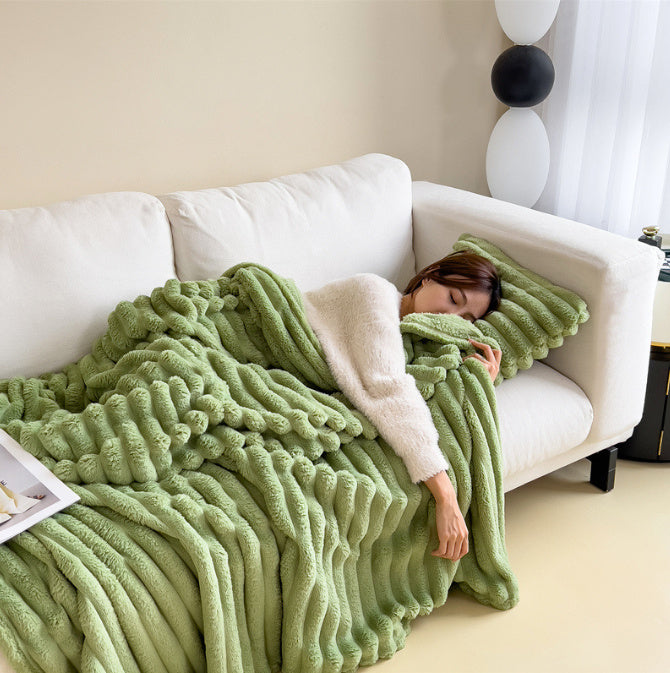 Morbida Coperta Calda - La Compagna Perfetta per le Sere d'Inverno