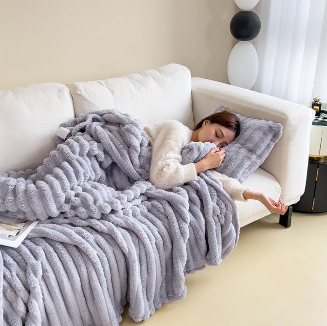 Morbida Coperta Calda - La Compagna Perfetta per le Sere d'Inverno