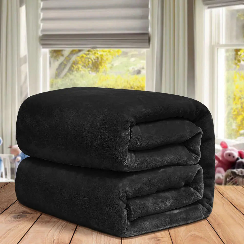 Morbida Coperta in Pile – Caldo Copriletto per Serate Fredde – Ideale per il Relax