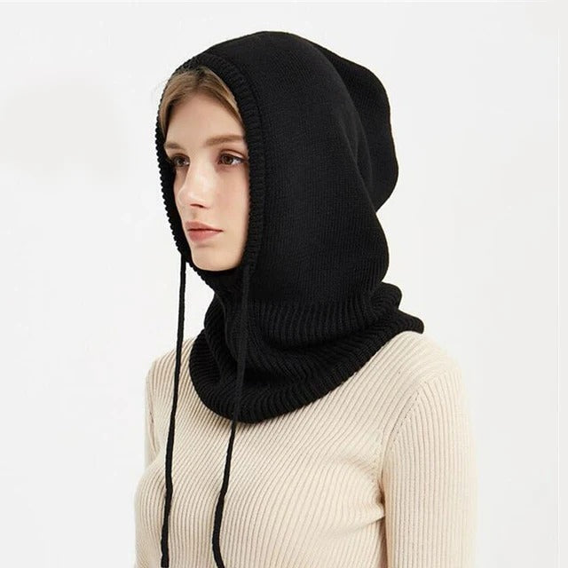 Morbido cappello in maglia in misto cashmere per l'inverno e le giornate fredde