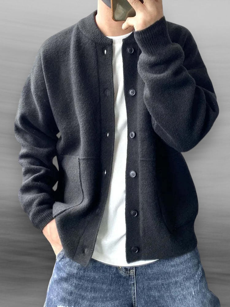 Morbido cardigan in maglia