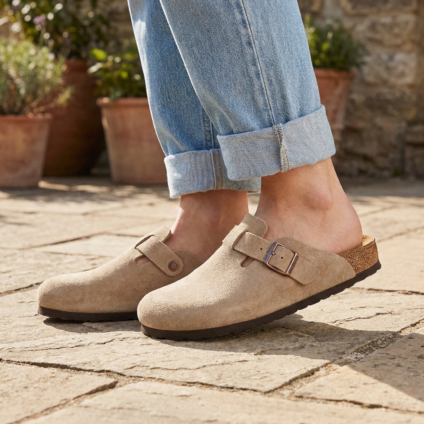 Mule aperte sul tallone