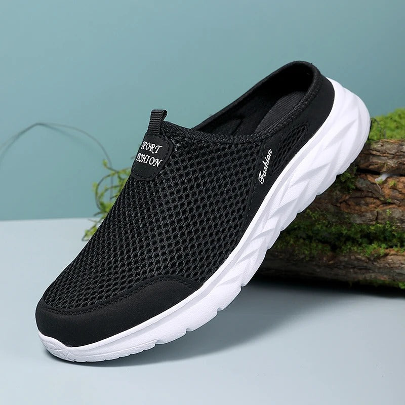 Mule da uomo traspiranti in mesh