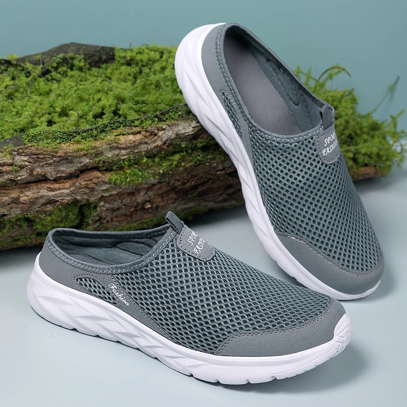 Mule da uomo traspiranti in mesh