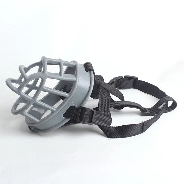 Museruola per cani regolabile in silicone