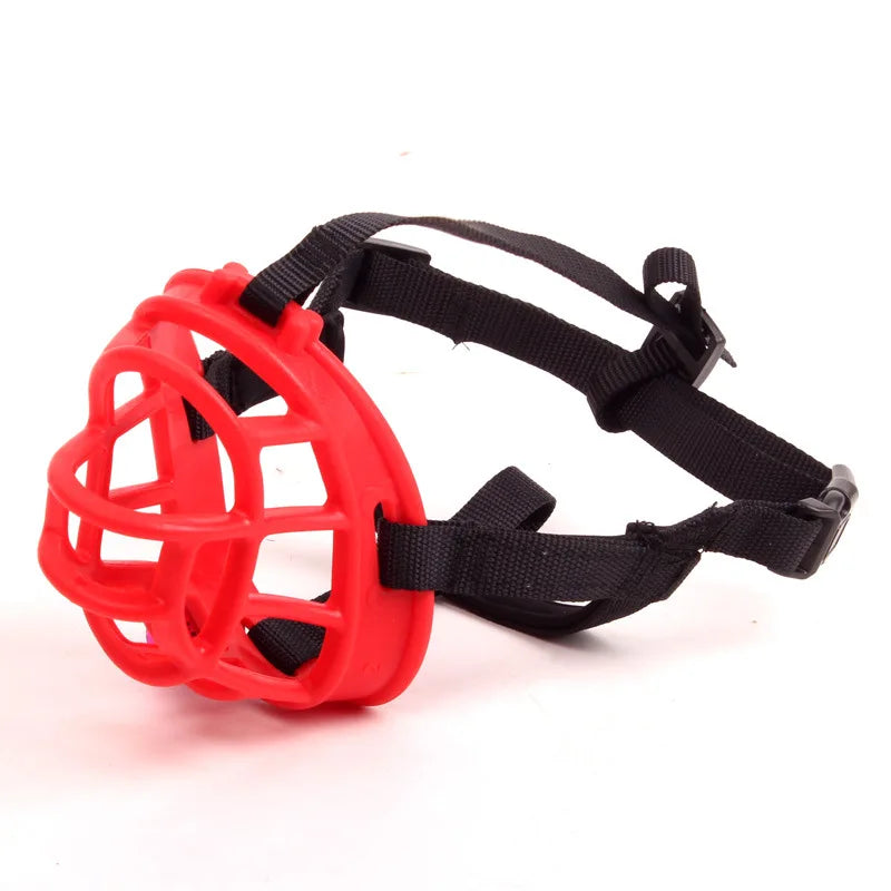 Museruola per cani regolabile in silicone