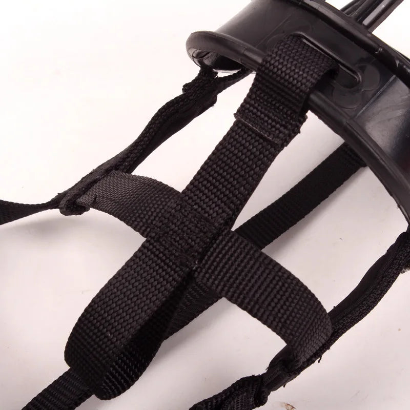 Museruola per cani regolabile in silicone
