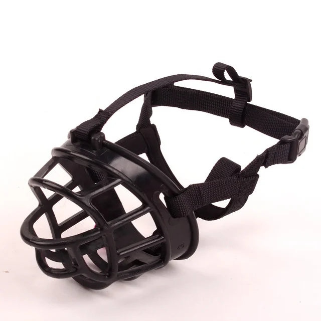 Museruola per cani regolabile in silicone