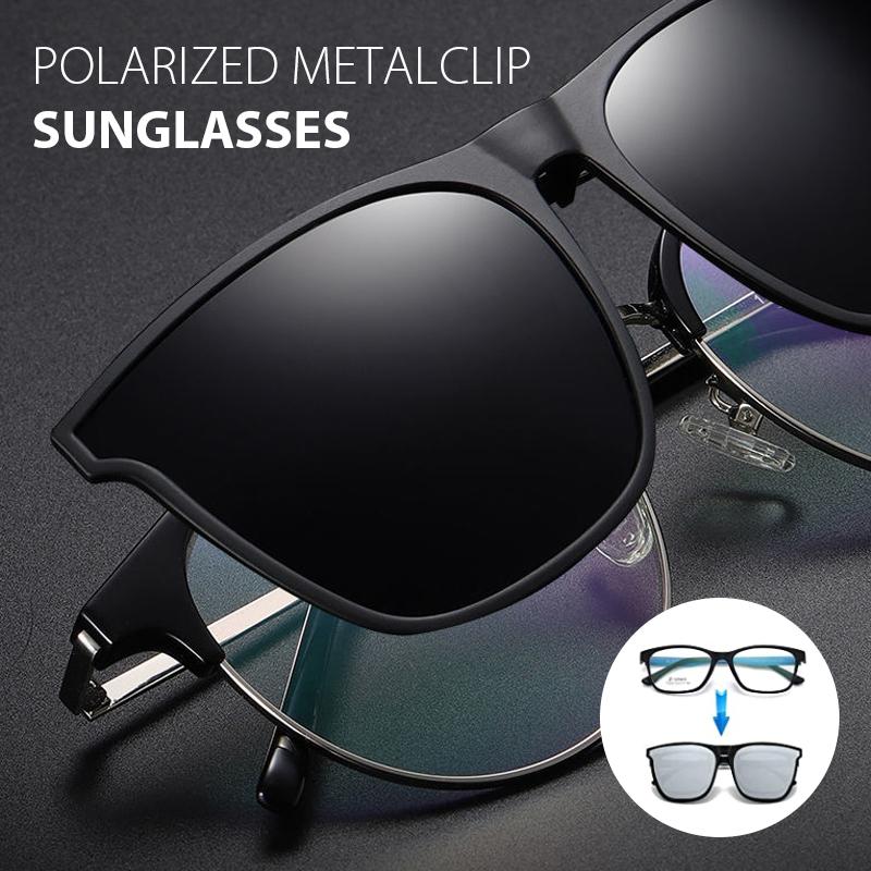Nuovi occhiali da sole polarizzati clip-on ribaltabili