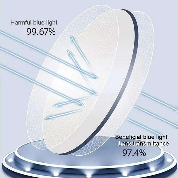Occhiali da lettura magnetici da collo con filtro luce blu e sistema anti-smarrimento