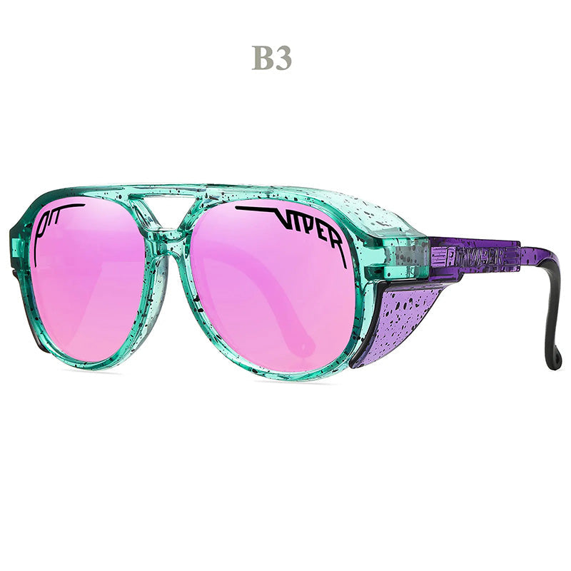 Occhiali da Sole da Moto Antivento UV400 Viper