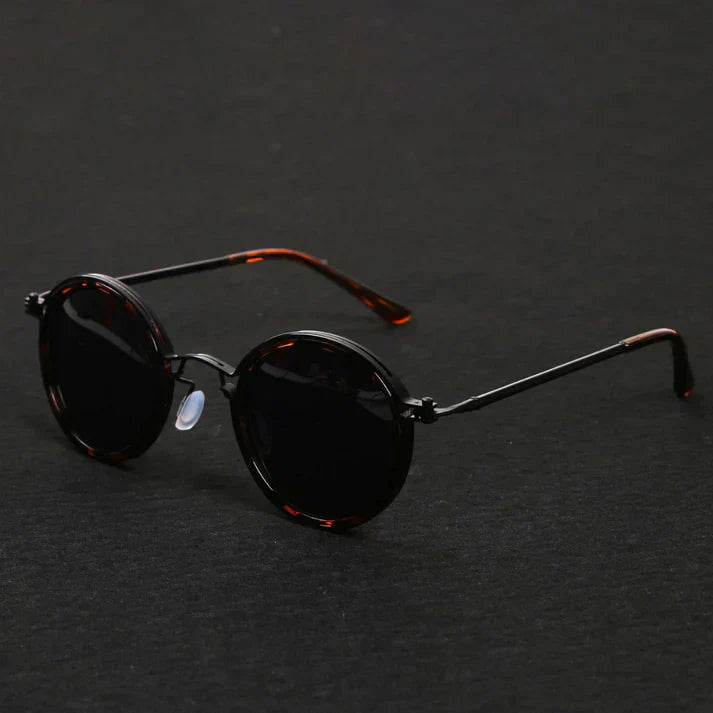 Occhiali da sole polarizzati con filtro UV400 e montatura in metallo lucido – Occhiali da sole eleganti da esterno