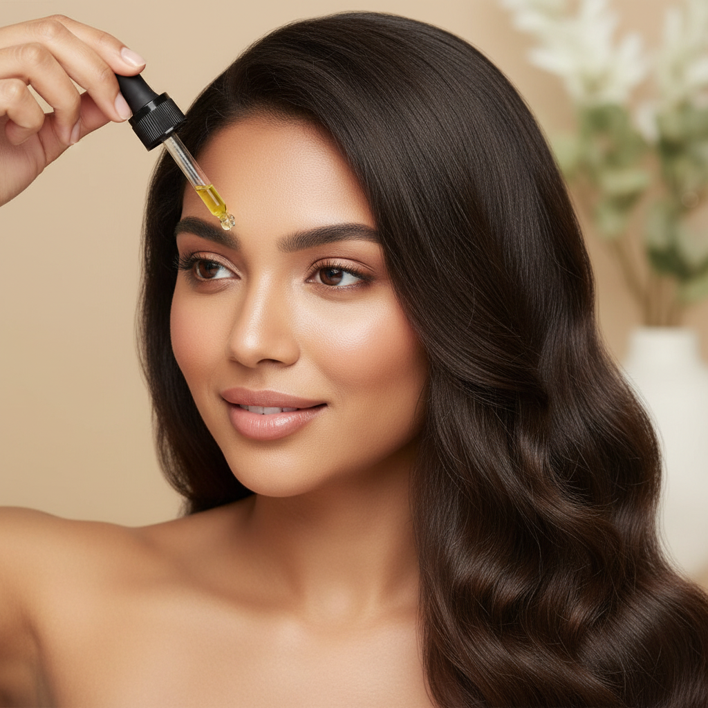 Olio Naturale per la Cura del Cuoio Capelluto e la Crescita dei Capelli